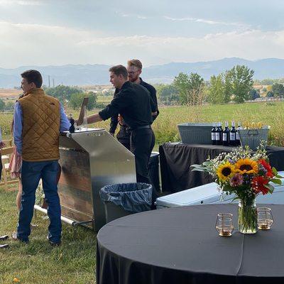 Boulder, CO backyard wedding