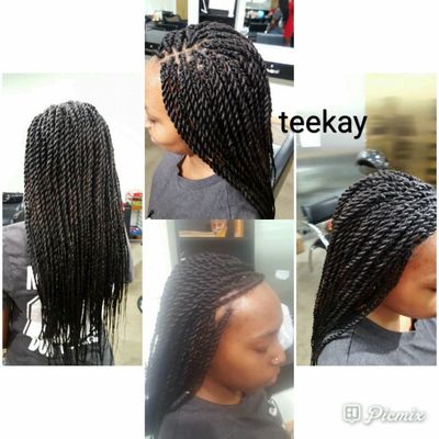 Senegalese twists.