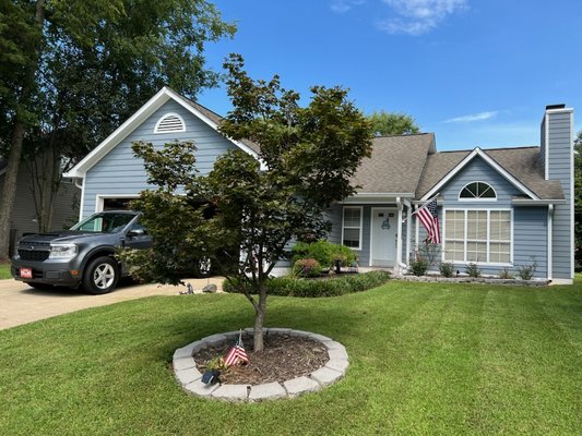 Exterior House we painted