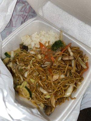 vegetable yakisoba