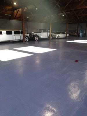 Epoxy Floors for Car Show Room.  What a beautiful finish.