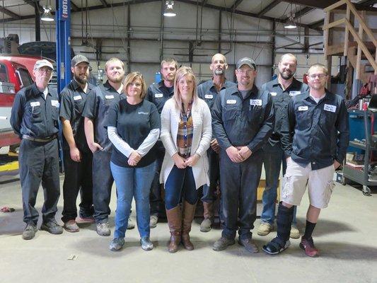 Staff at Brockes Tire & Auto