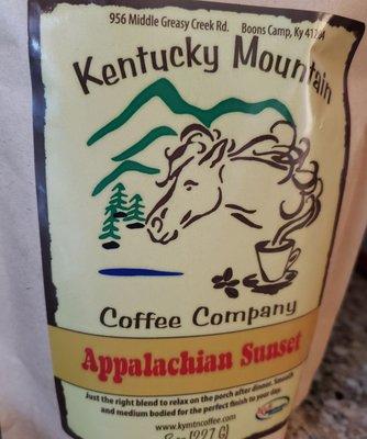 Wonderful aroma and taste- KY Mtn