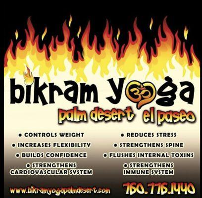 Healing results from consistent  BIKRAM YOGA practice