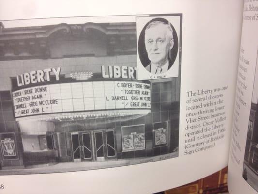 Photo of the original theater that this building use to be.