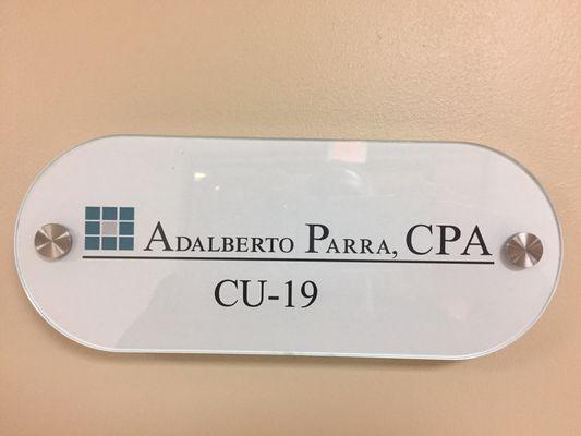 Adalberto Parra, CPA - Suite CU-19