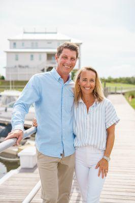 Brad and Audra Moore have deep roots in Wilmington, Castle Hayne and most recently by way of California.  Ask Brad how the surfing is here!