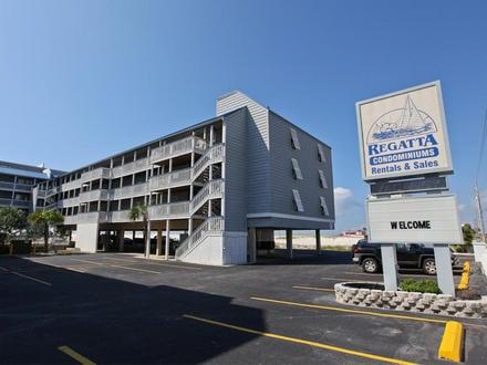 Front of the condos, from the street.