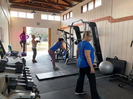 Two Locations! 
 Lazy Y Ranch in Warner Springs
 Streamline Fitness in Murrieta.