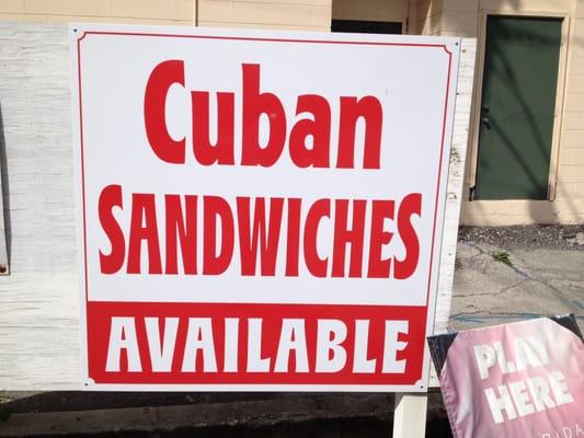 Serving authentic Cuban Sandwiches made to order, call ahead to have it ready for pickup