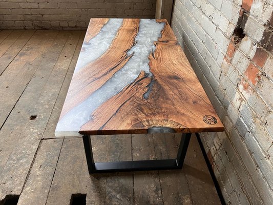 red oak coffee table