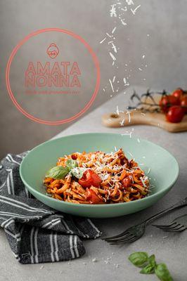 Amata Nonna Marinara and shave some Parmesan!!  Deliziosa!!