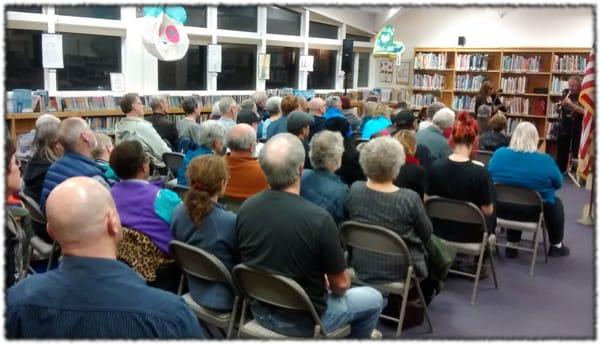 Performance by Four Shillings Short at the Fortuna Library.