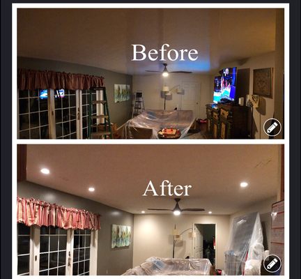 It's too dark!?? I can make that bright and make you feel at home with new lighting!! Call now