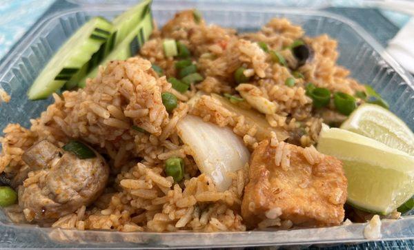 Tom Yum Tofu Fried Rice