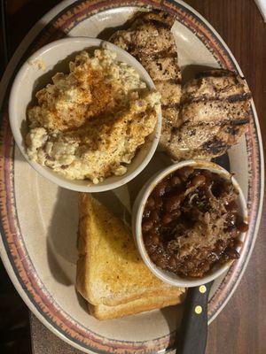 Grilled Chicken Breast, Bubba-Q Beans - Regular, Potato Salad - Regular