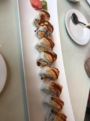 Tokyo Drift sushi Roll yummy