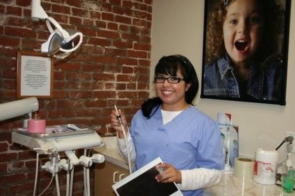 Meet Jessica one of the dental assistants