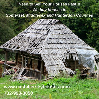 We buy houses in Somerset, Middlesex and Hunterdon NJ.  Call us today for a quick cash offer.