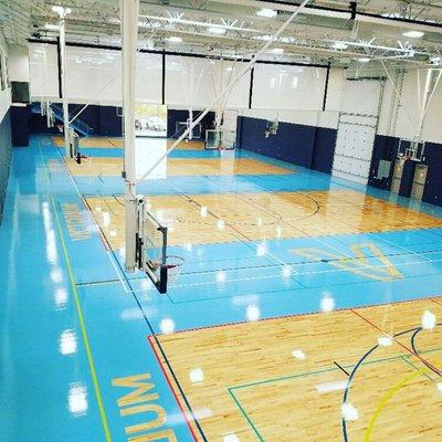 Scottsdale gymnasium installation we did.