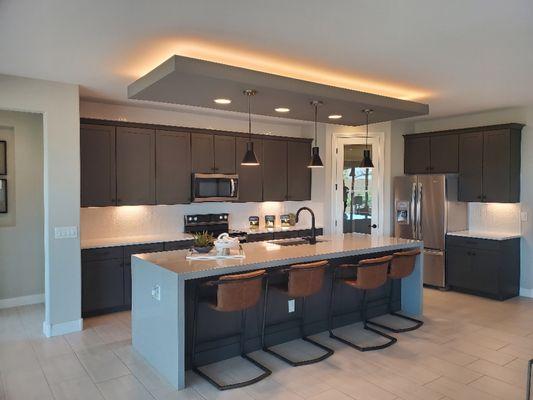 Kitchen Remodeling, Custom Lighting..