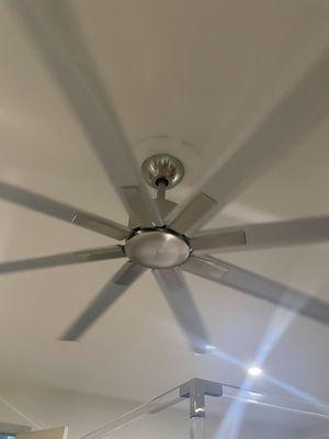 Installed my extra huge fan