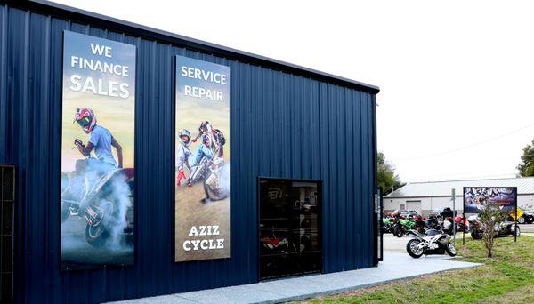 Giant Signage turns your building into a customer magnet.  These turned out great.  #image360TampaEast