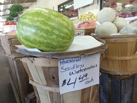 Every watermelon is a personal watermelon if you believe.