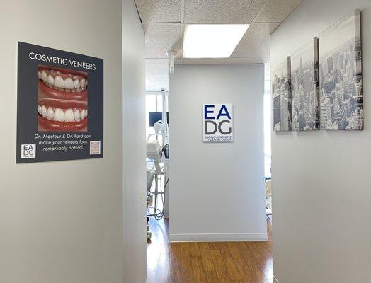 Encino Aesthetic Dental Group. We specialize cosmetic veneers.