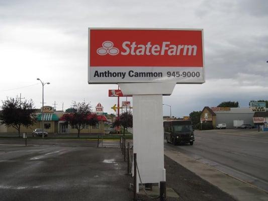 Signage on Highway 2