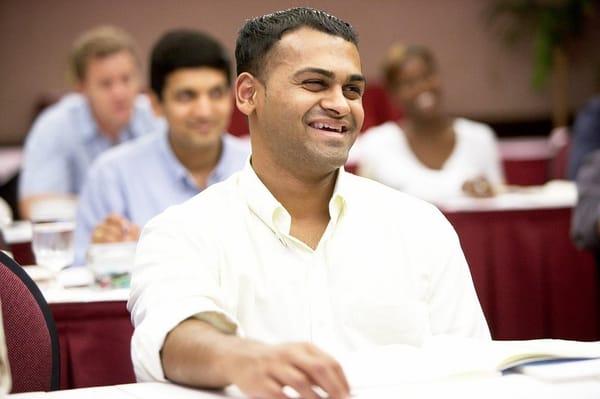 Students in a Veritas Prep GMAT course in Los Angeles