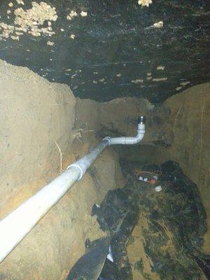 New PVC Drain