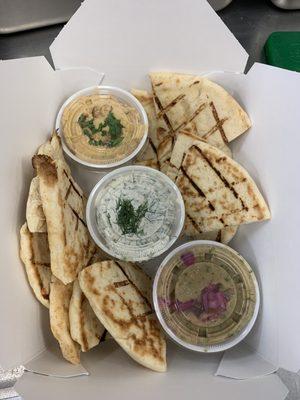 Trio Mediterranean Dips