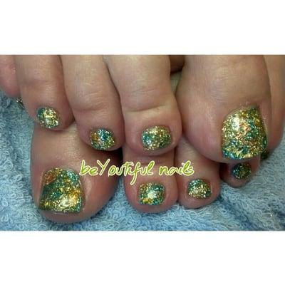 Nails by Svetlana "Bling toes"