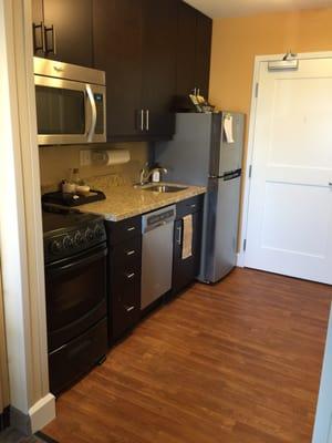 Kitchen in one bedroom suite