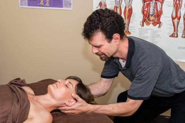 Allen Tierney specializes in medical and sports massage