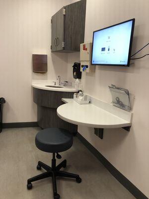 Exam room station