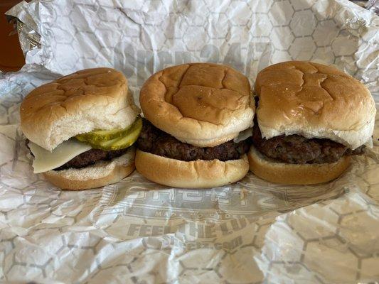 Cheeseburger sliders