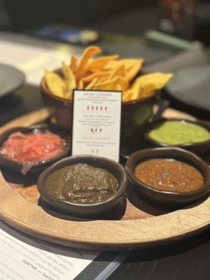 Salsa tray