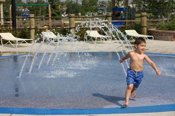 Spray Ground at the Hub in Berens Park