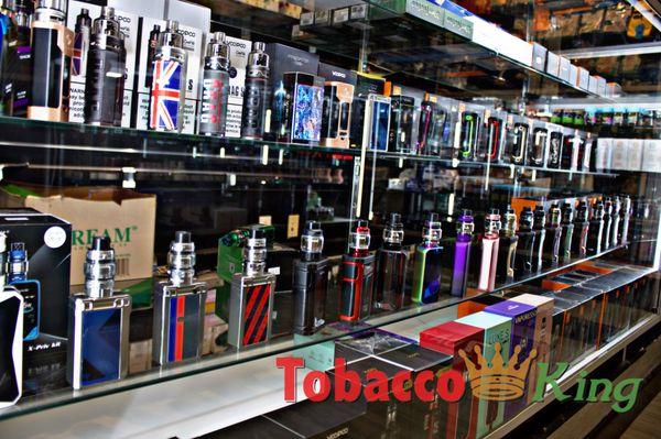 TOBACCO KING & VAPE KING OF GLASS, HOOKAH, CIGAR AND NOVELTY We have all type of glass products and accessories. and the latest and greates