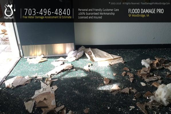 water damage repair