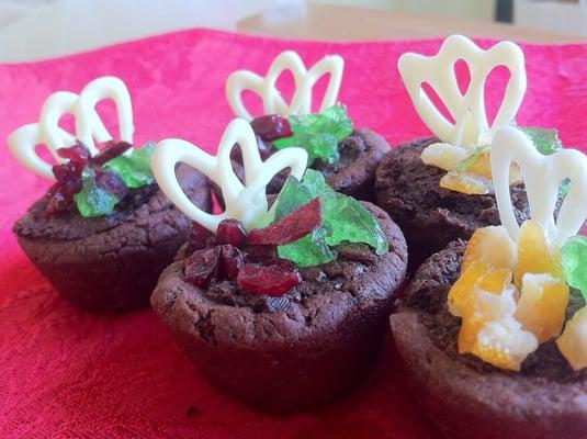 Cherry Vodka Fudge Cups