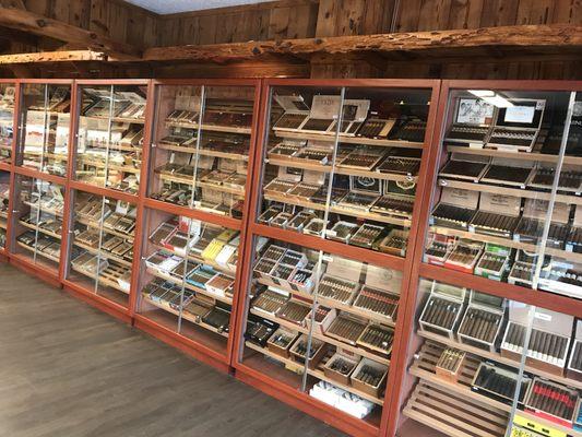 Huge selection of premium cigars!