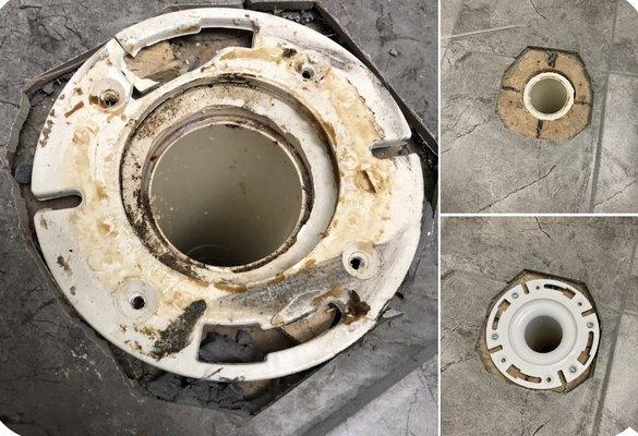 Fixed Toilet Flange