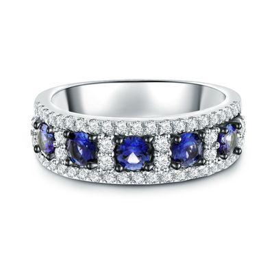 Sapphire & Diamond ring