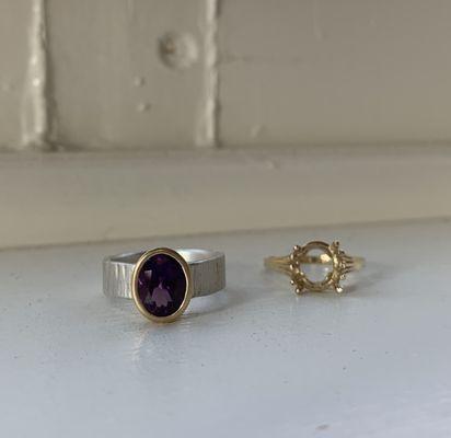 Update older pieces from your jewelry box! Use your beautiful stone in a new setting... wear and enjoy your jewelry again!