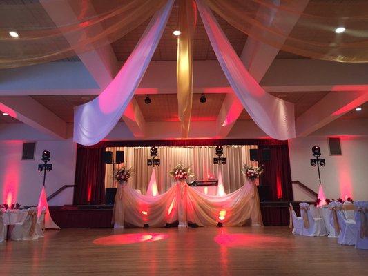 Setup for ICA Prom