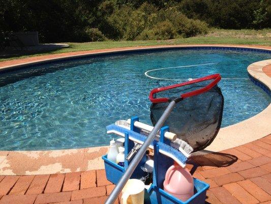 Pool maintenance and cleaning services