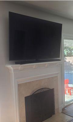 Wireless TV installation